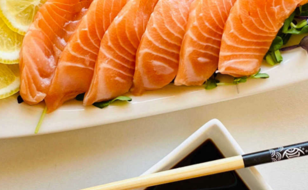 Sashimi de Salmão