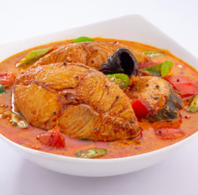 Pratos de Caril de Peixe